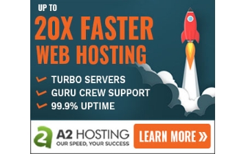 20x faster web hosting