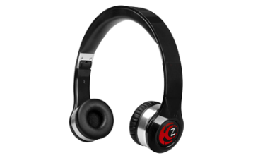 Krankz Wireless On-Ear Headphones Black