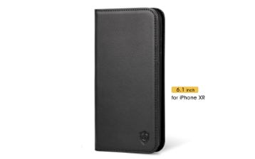 SHIELDON iPhone XR Wallet Case - iPhone XR Leather Case