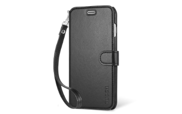 TUCCH iPhone 7 Plus Wallet Case, Wrist Strap, PU Leather Case
