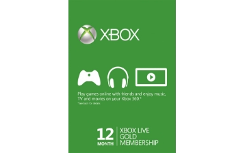 Xbox Live 12 Month Gold Membership (Xbox One/360)