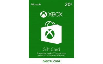 Xbox Live 20 Euro Gift Card