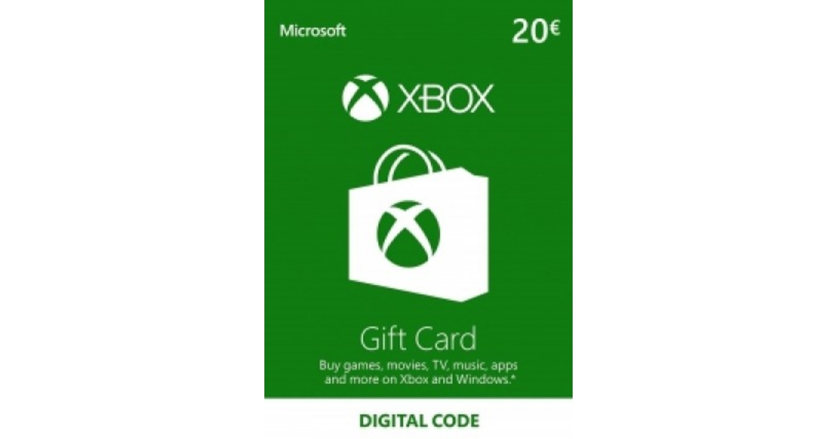 Xbox Live 20 Euro Gift Card Netodeal
