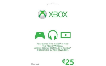 Xbox Live 25 Euro Gift Card