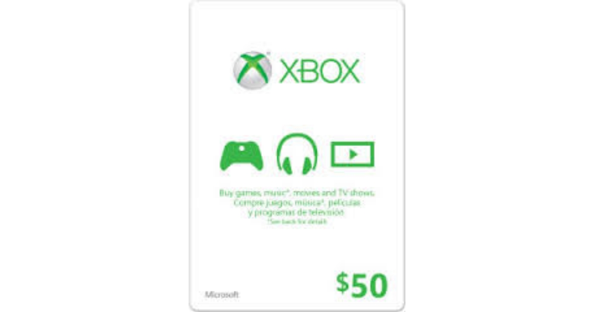 Xbox Live 50 USD Gift Card Netodeal