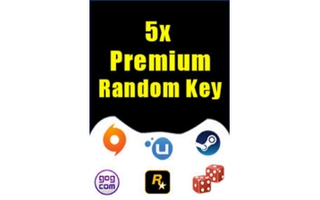5 Premium Random Keys