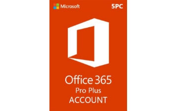 Microsoft Office 365 (1 Year Subscription) 5 Devices (WIN/MAC)