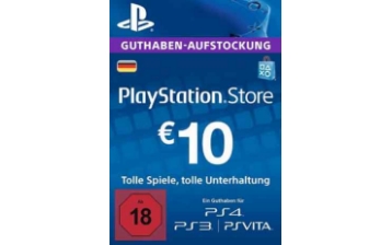 PSN 10 EUR / PlayStation Network Gift Card DE Store
