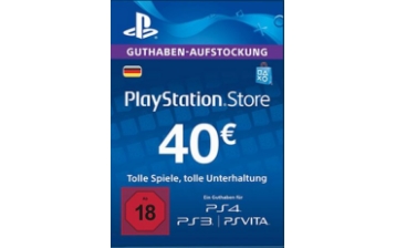PSN 40 EUR / PlayStation Network Gift Card DE Store