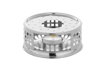 Teabloom BOSTON Stainless Steel Tea Warmer - 5-inch diameter