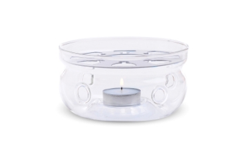 Teabloom TOLEDO Glass Teapot Warmer - 5-inch diameter